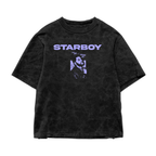 Starboy Retro Acid Wash Oversized Tee