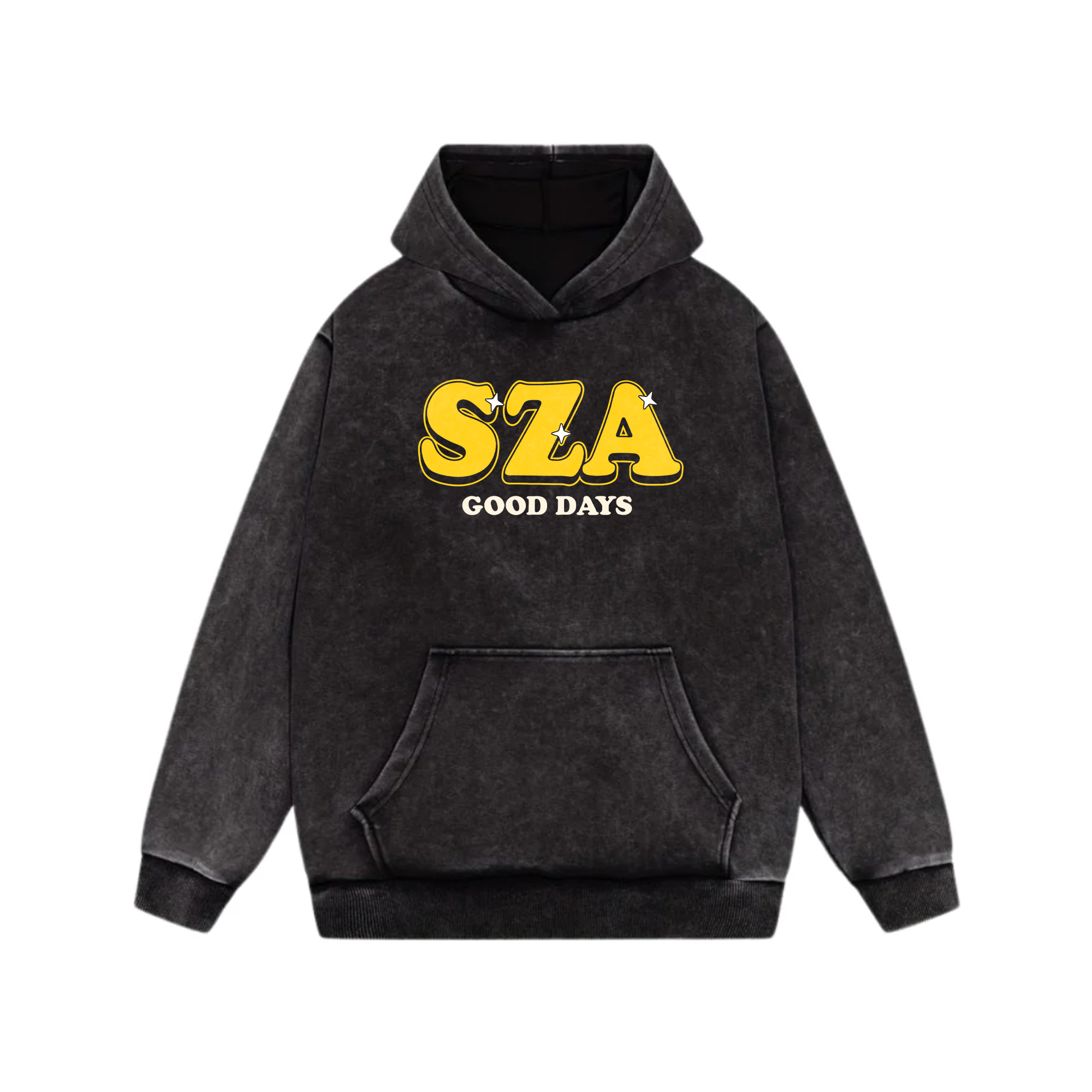 Solana Acid Wash Oversized Hoodie