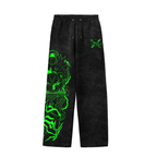 Dark Aura Acid Wash Pants