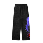 Uchiha Acid Wash Pants