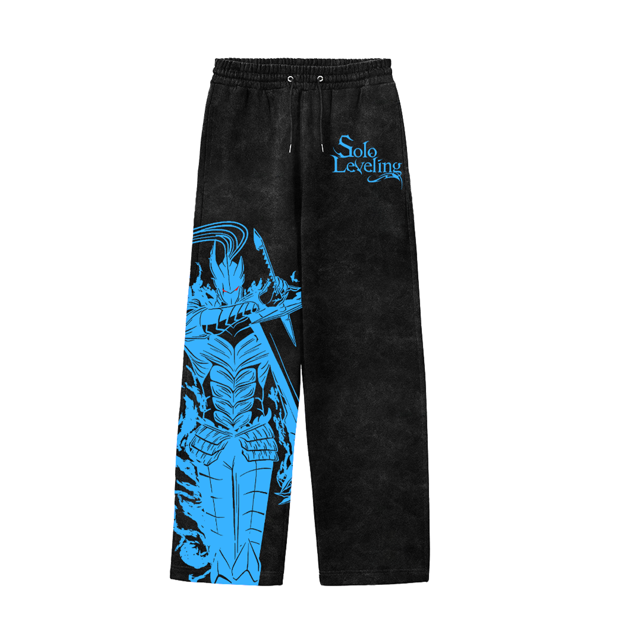 Blue Raid Acid Wash Pants