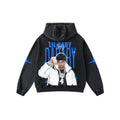 ICESTAR ACID WASH OVERSIZED HOODIE