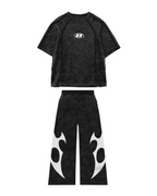 Blazewave Acid Wash Cord Set