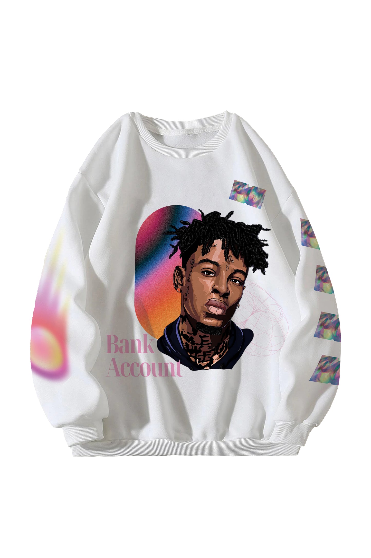 21 Savage Designed Oversized Sweatshirt