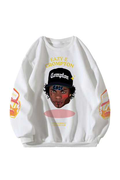 Eazy E Crompton Designed Oversized Sweatshirt