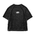 Distressed Acid Wash Tee