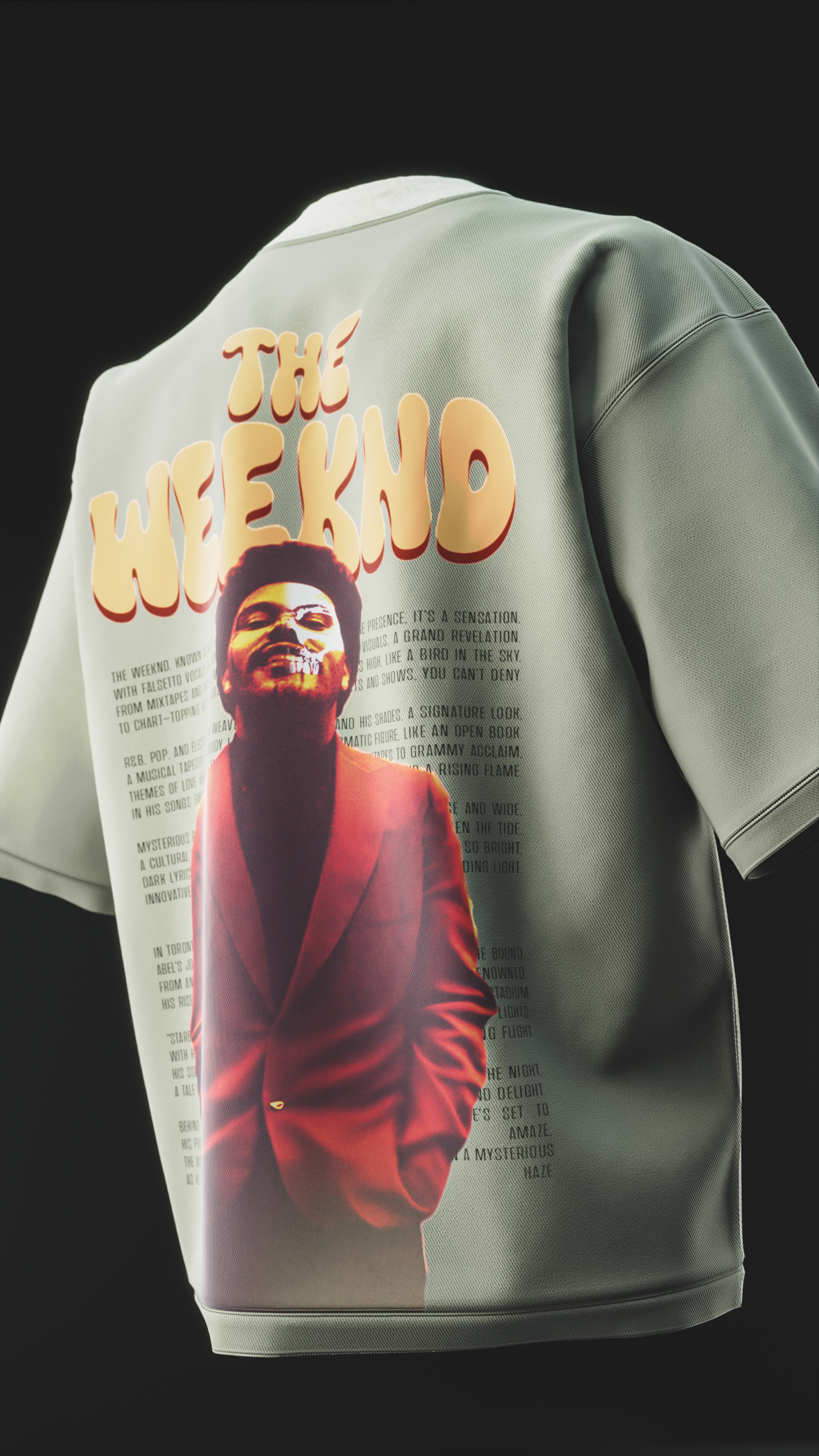 Weeknd Oversized Tee V3