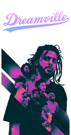 J cole - Dreamville Oversized Tee