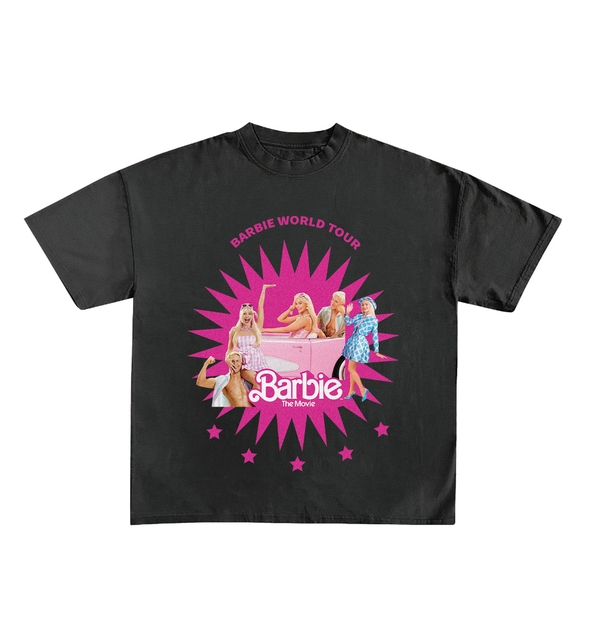 Barbie Designed Oversized Tee