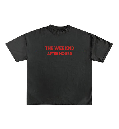 The Weeknd Designed Oversized Tee V2