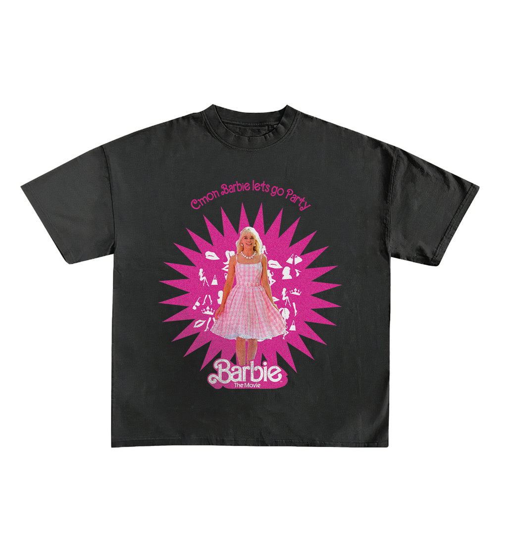Barbie Designed Oversized Tee