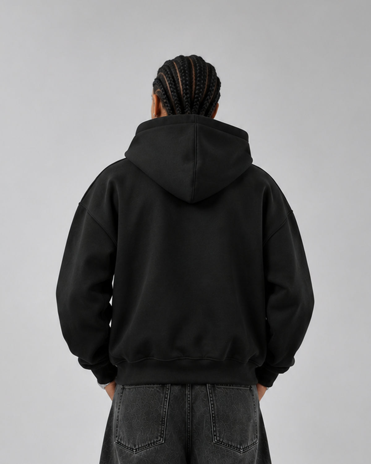Black Clasp Wraith Hoodie