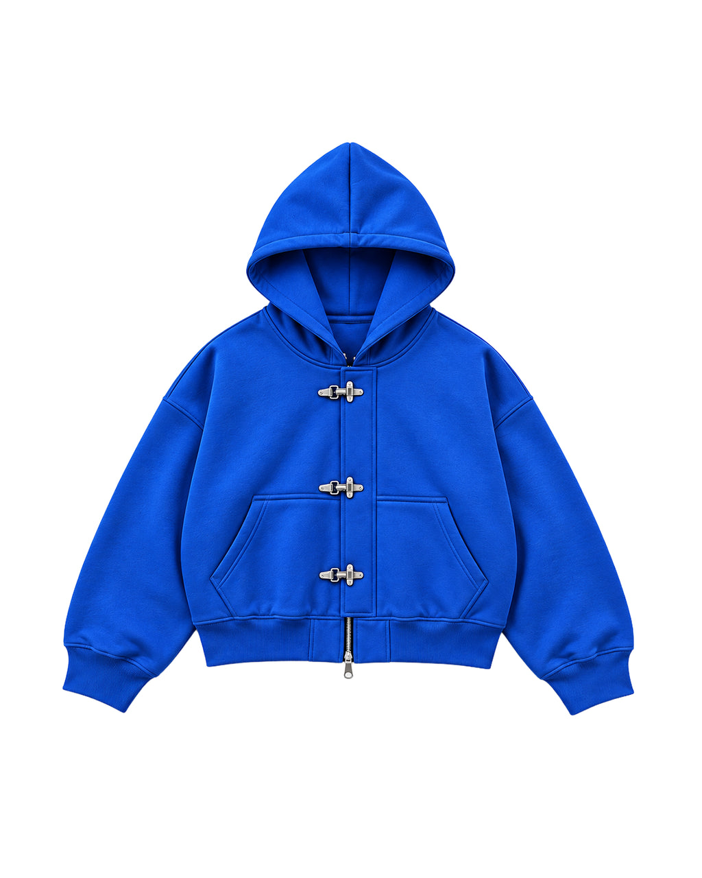 Blue Clasp Wraith Hoodie