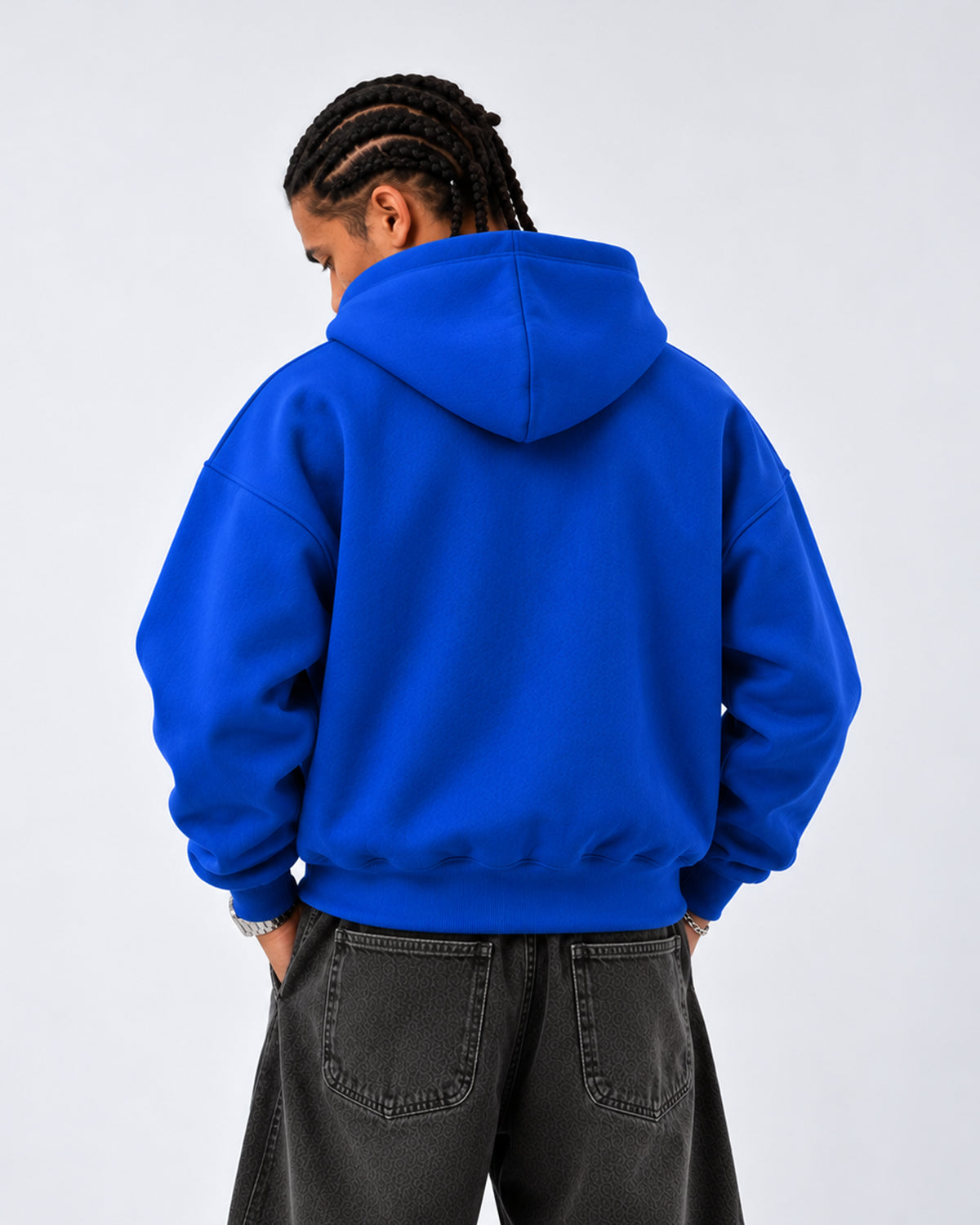 Blue Clasp Wraith Hoodie