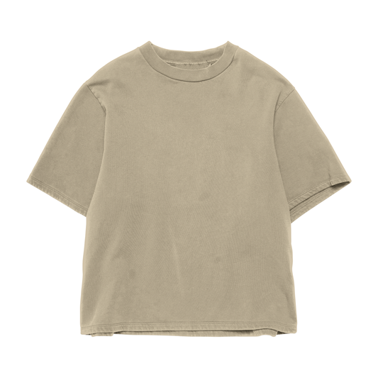 Beige Heavyweight Tee