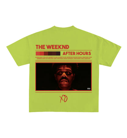 The Weeknd Designed Oversized Tee V2