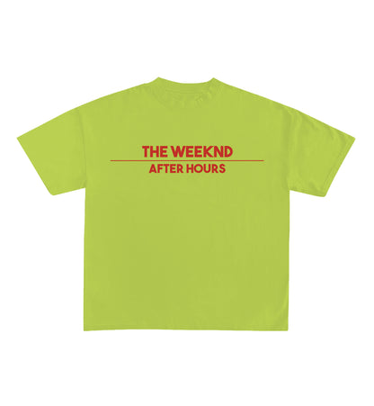 The Weeknd Designed Oversized Tee V2