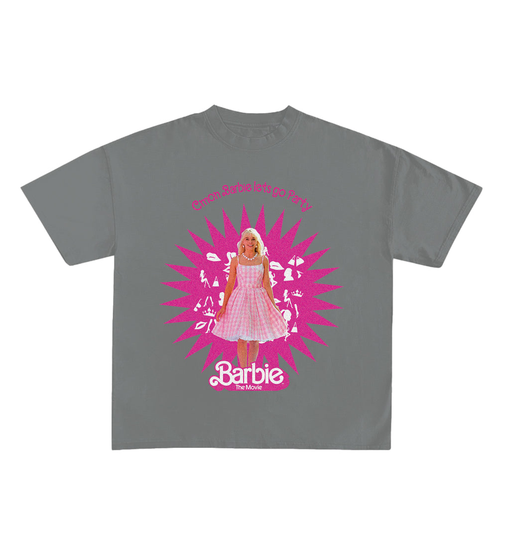 Barbie Designed Oversized Tee