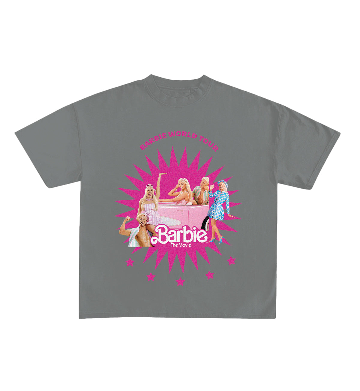 Barbie Designed Oversized Tee