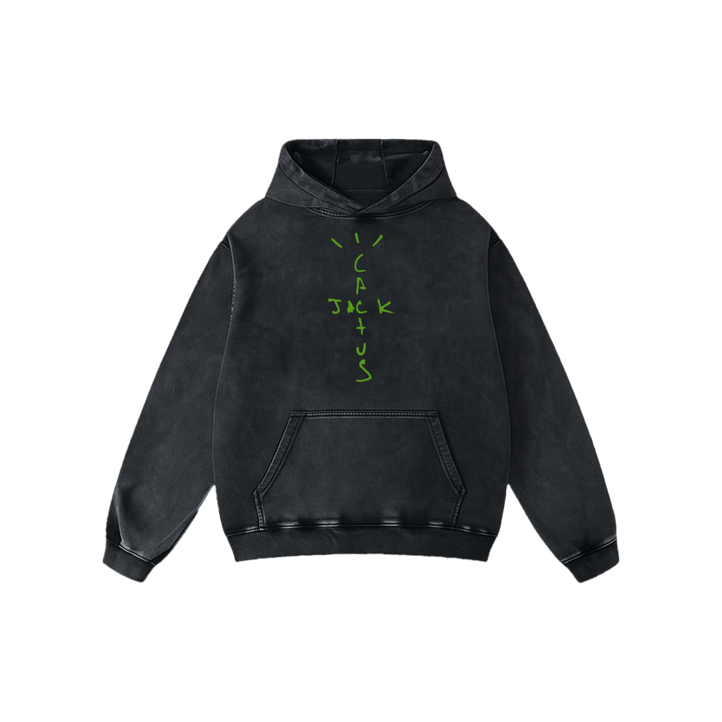 Cactus Flame Oversized Hoodie