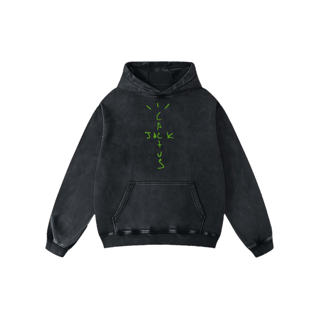 Cactus Flame Oversized Hoodie