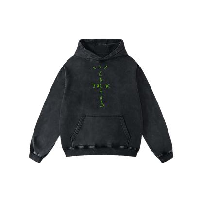 Cactus Flame Oversized Hoodie