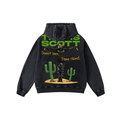 Cactus Flame Oversized Hoodie