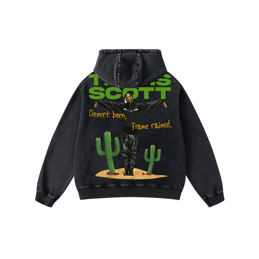 Cactus Flame Oversized Hoodie