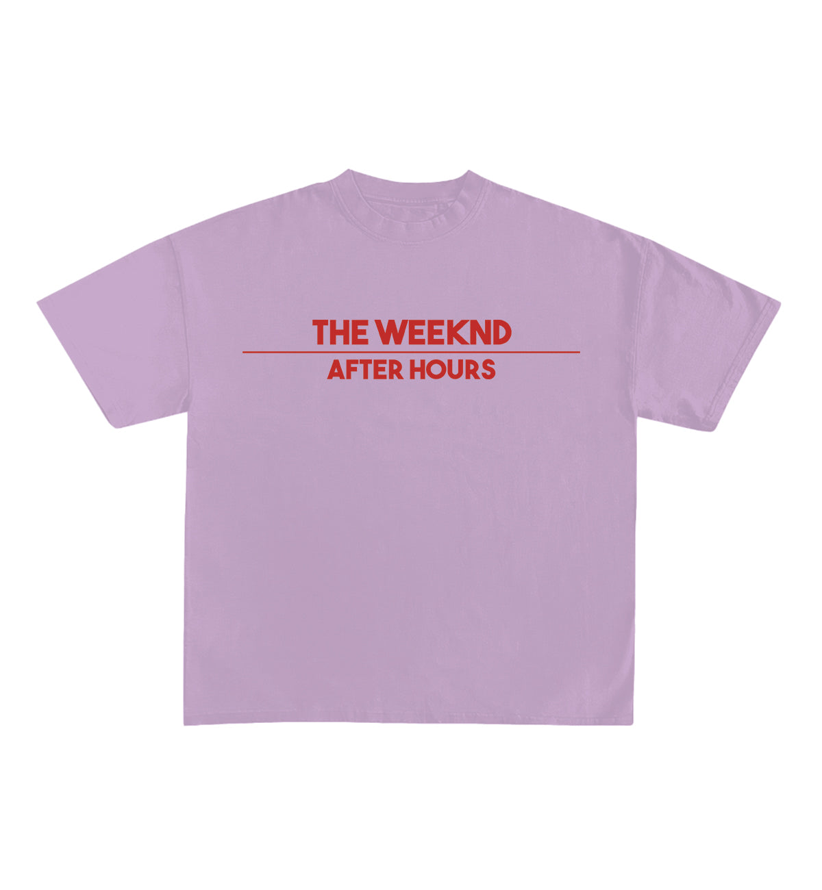 The Weeknd Designed Oversized Tee V2