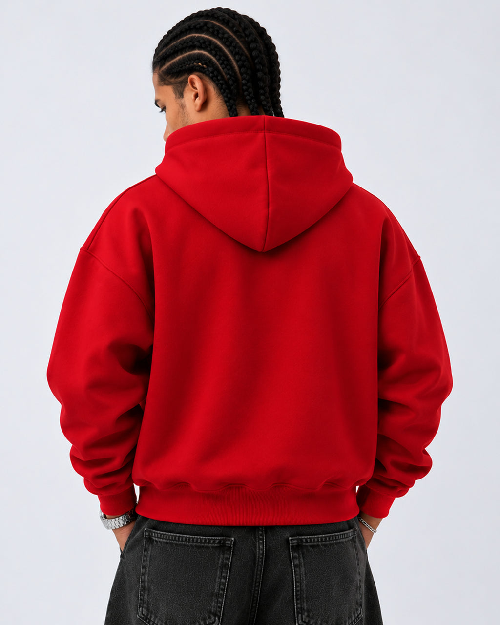 Red Clasp Wraith Hoodie