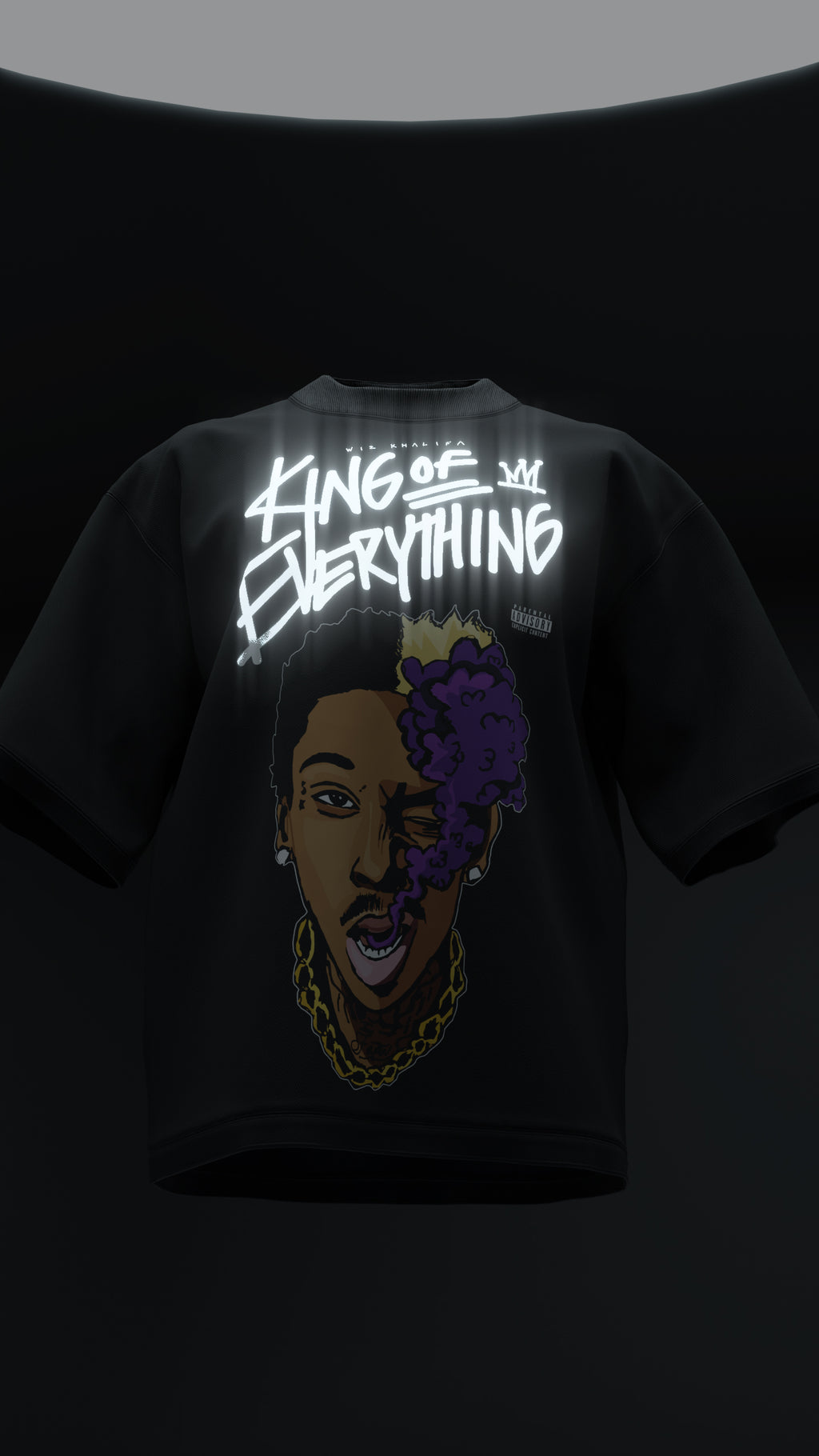 Taylor Gang Reflective Oversized Tee