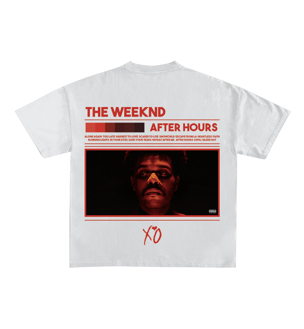 The Weeknd Designed Oversized Tee V2