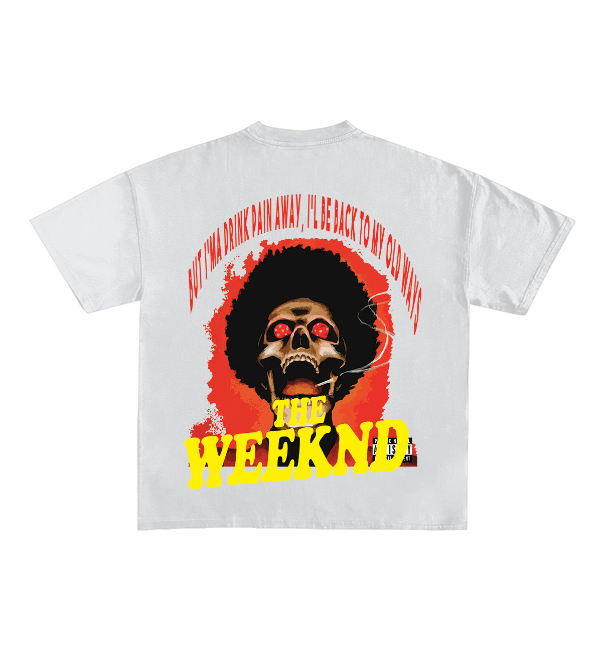 The Weeknd Designed Oversized Tee V1