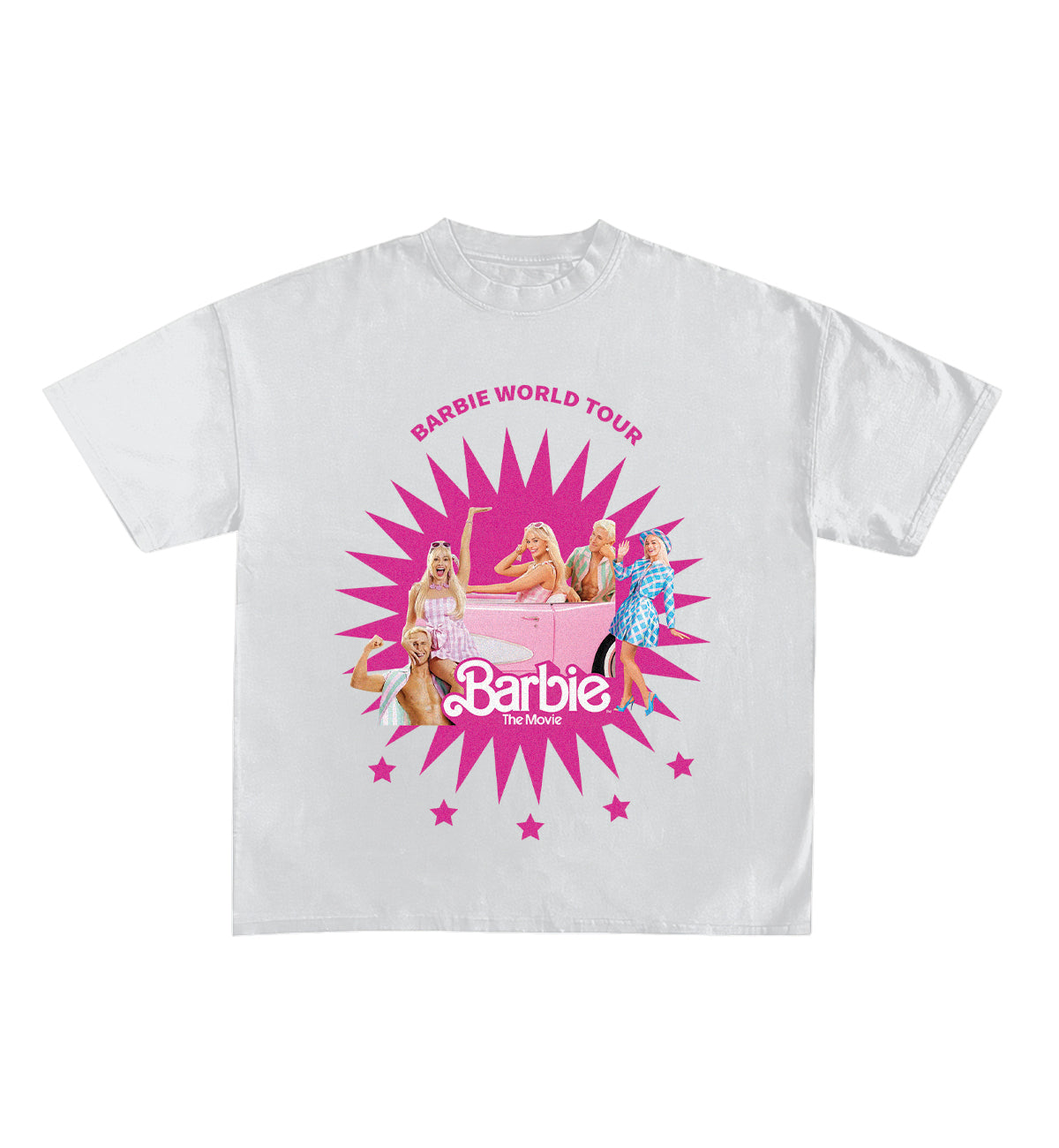 Barbie Designed Oversized Tee