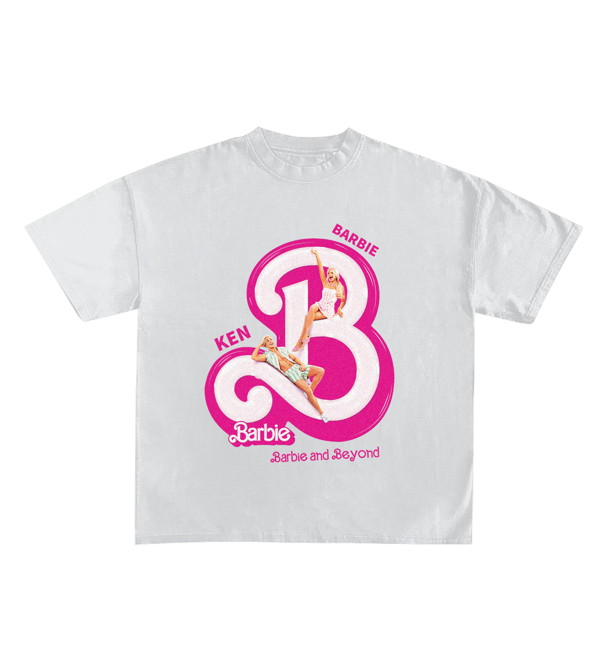 Barbie X Ken Designed Oversized Tee