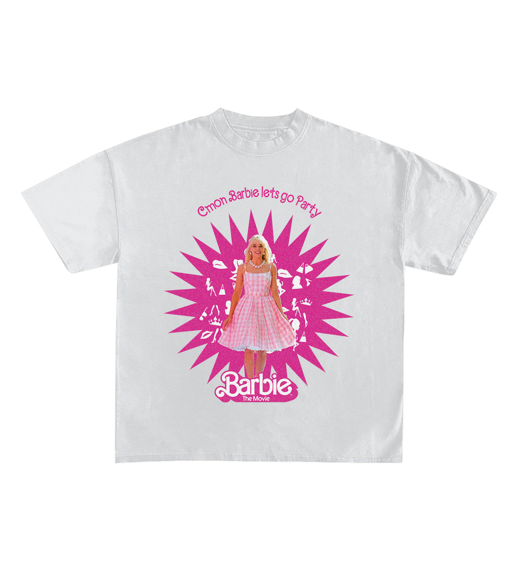 Barbie Designed Oversized Tee