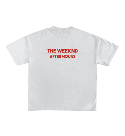 The Weeknd Designed Oversized Tee V2