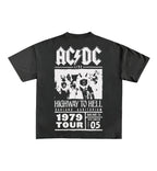 AC/DC Designed Oversized Tee