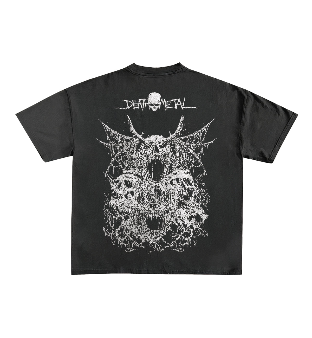 Death metal Designed Oversized Tee