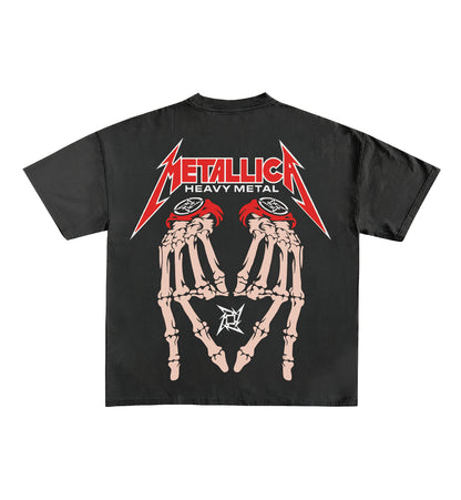 Metallica Designed Oversized Tee