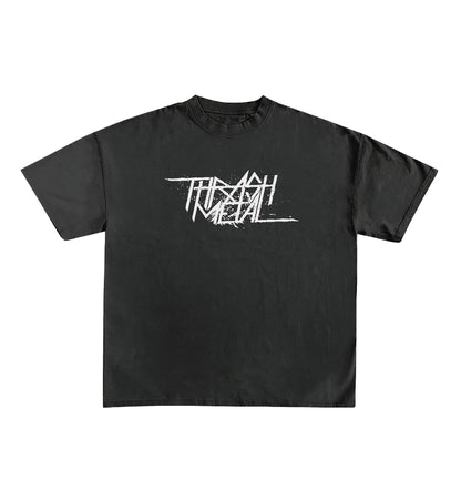 Thrash Metal Designed Oversized Tee