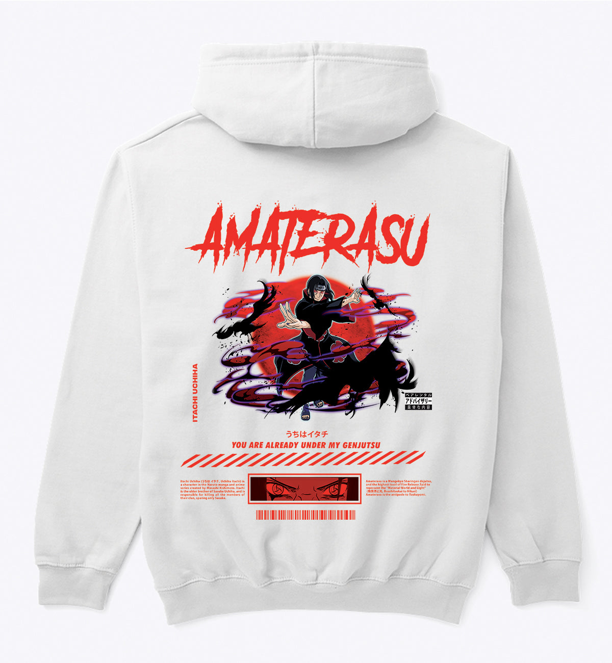Amaterasu Itachi Design Hoodie