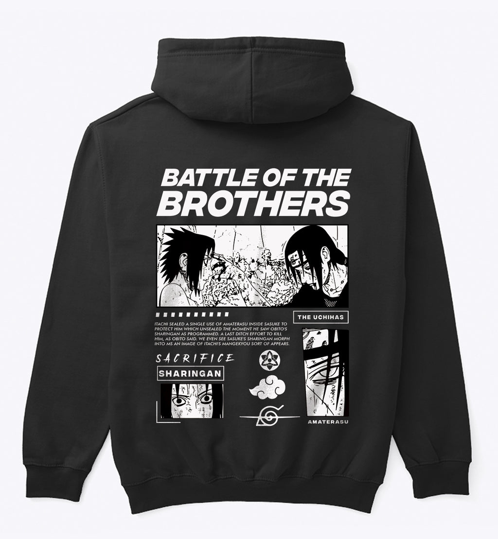 Sasuke Vs Itachi Design Hoodies