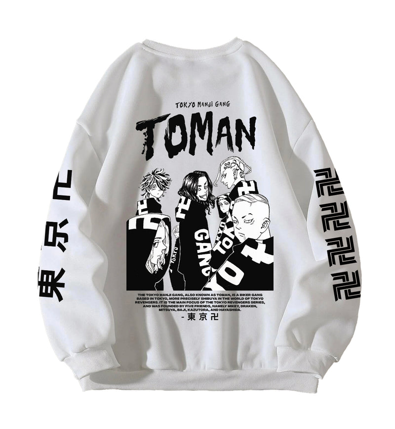 Toman Designed Oversized Sweatshirt