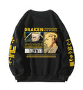 Draken Kun Oversized Designed Sweatshirt
