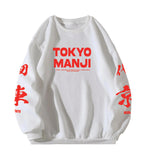 Tokyo Manji Designed Oversized Sweatshirt