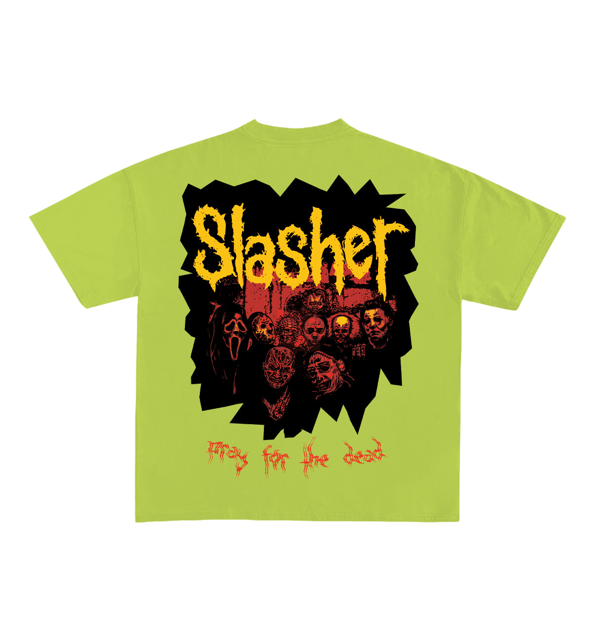 Slasher Designed Oversized Tee