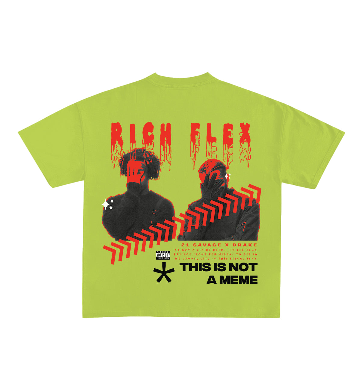 Rich Flex Designed Oversized Tee