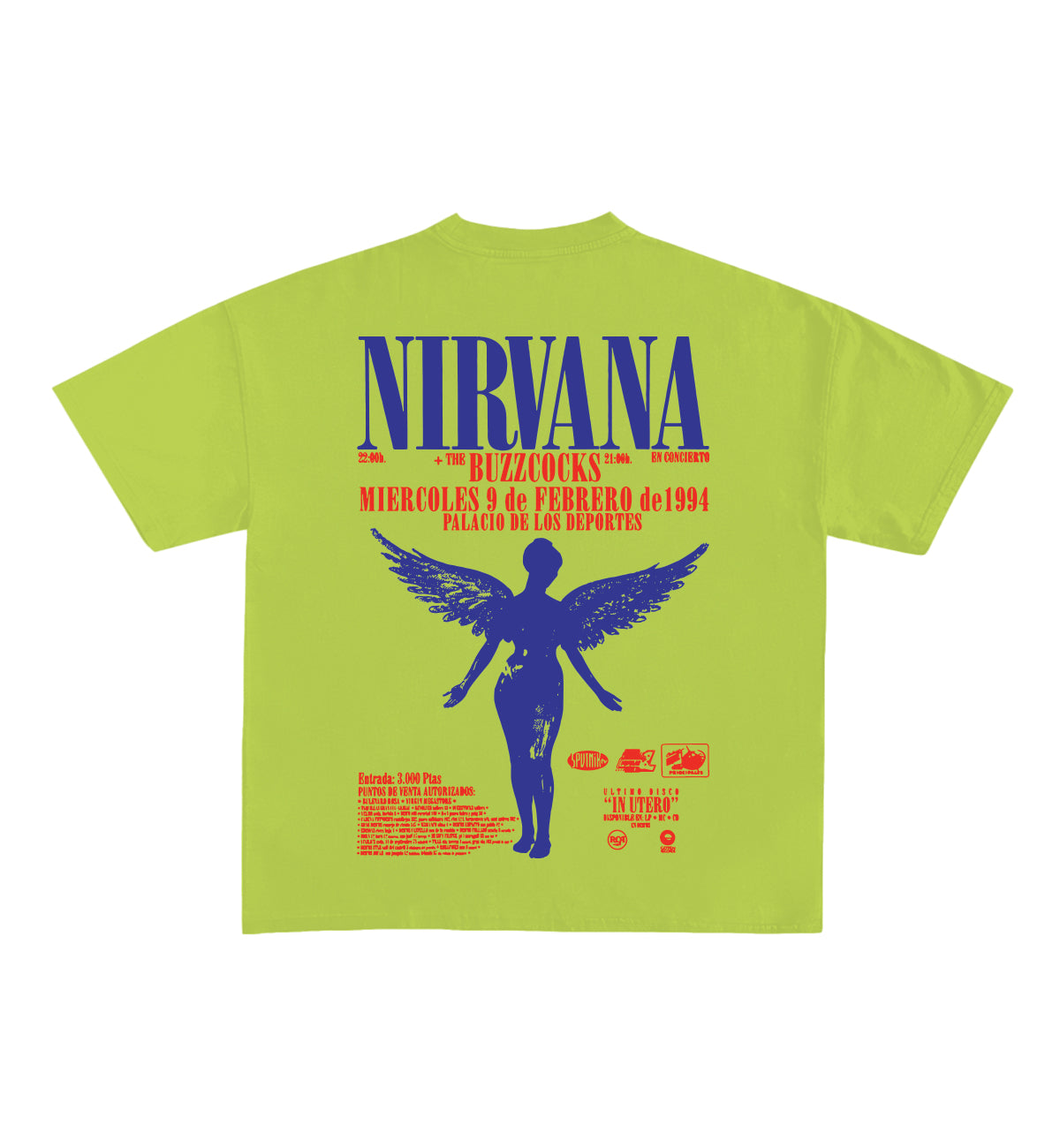 Nirvana Designed Oversized Tee