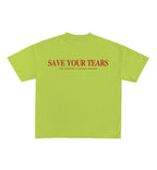 Save Your Tears Designed Oversized Tee